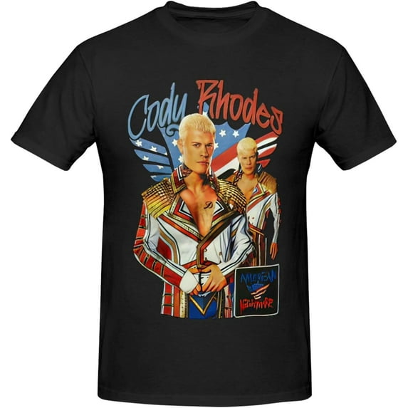 Cody Rhodes Youth & Adult Men Short-Sleeve Hawaiian T-Shirts,Crewneck Top Clothing Shirts for Men