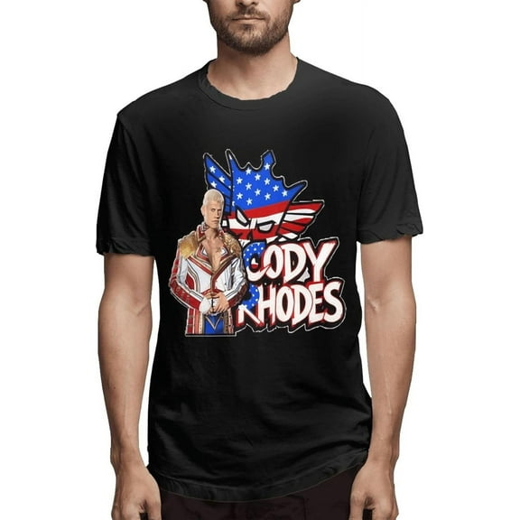Cody Rhodes Youth Mans Short Sleeve T-Shirt Fashion Shirts Cotton Crewneck T-Shirt Tops Clothing for Men T-Shirts