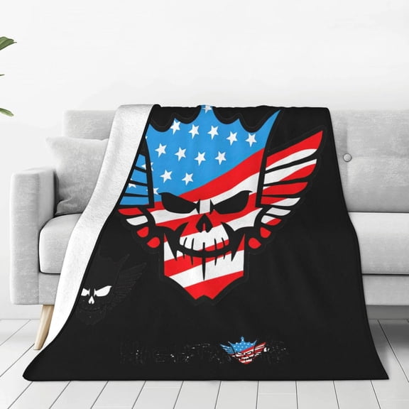 Cody Wrestler Rhodes Throw Blanket Beautiful Air Conditioner Blanket Queen Size Blankets for All Seasons Soft Blankets for Living Room for Beach 60"x50"