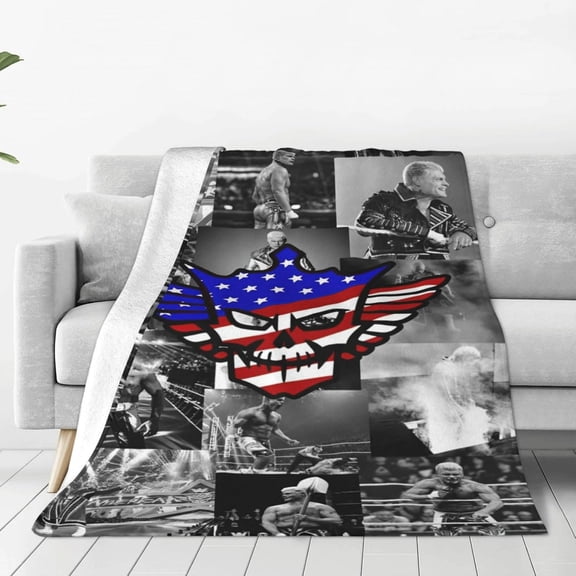 Cody Wrestler Rhodes Throw Blanket Beautiful Air Conditioner Blanket Queen Size Blankets for All Seasons Soft Blankets for Living Room for Beach 60"x50"