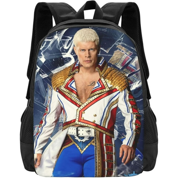 Cody Wrestler Rhodes Unisex Fitness Bag, Backpack for Exercise Breathable Business Backpack Notebook Bag for Men Women Teen