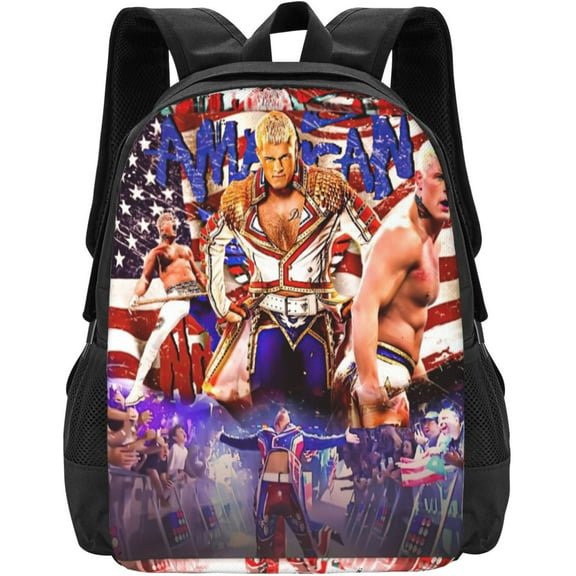 Cody Wrestler Rhodes Unisex Fitness Bag, Backpack for Fitness Fun Work Backpack Notebook Bag for Men Women Teen