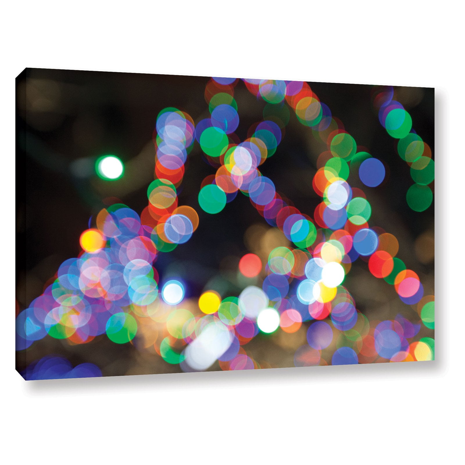 Cody York "Bokeh 1" Floater-Framed Gallery-Wrapped Canvas
