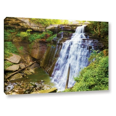 Cody York "Brandywine Falls 2" Floater-Framed Gallery-Wrapped Canvas