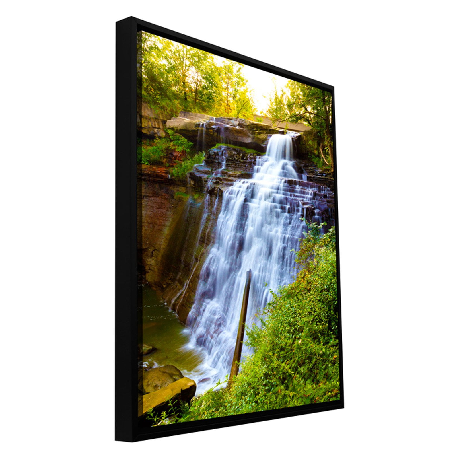 Cody York "Brandywine Falls" Floater-Framed Gallery-Wrapped Canvas