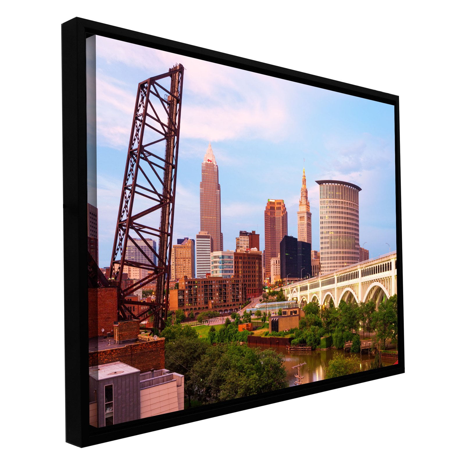 Cody York "Cleveland 10" Gallery-Wrapped Canvas