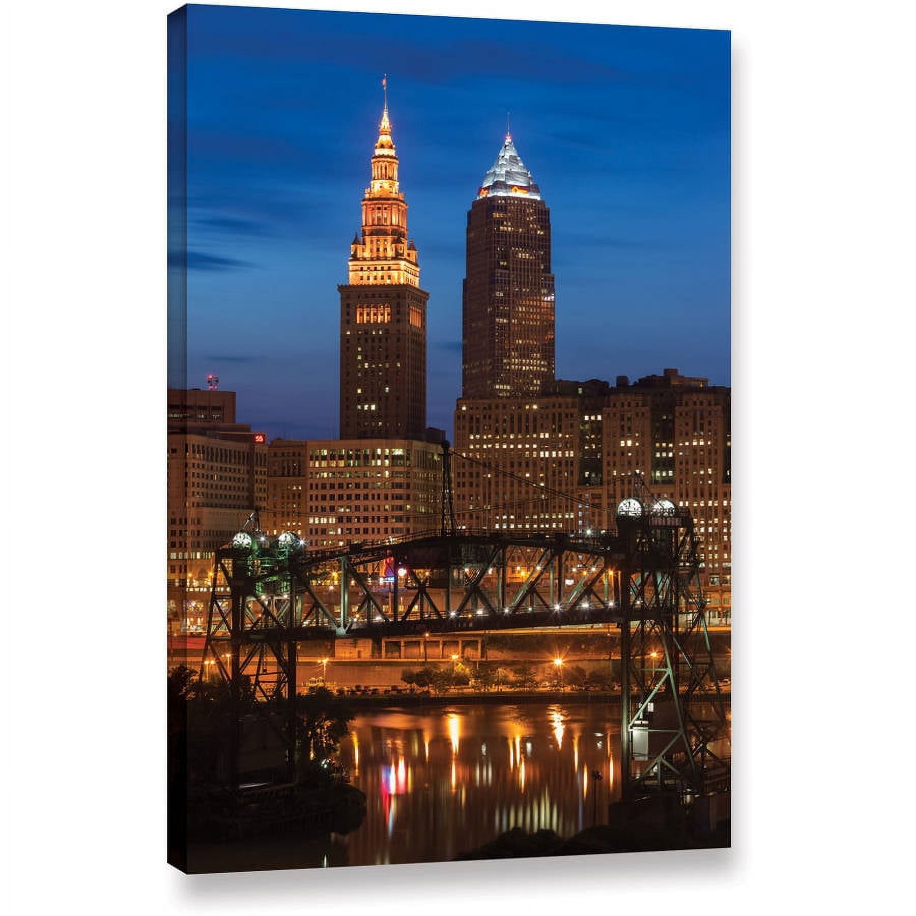 Cody York "Cleveland 14" Gallery-Wrapped Canvas
