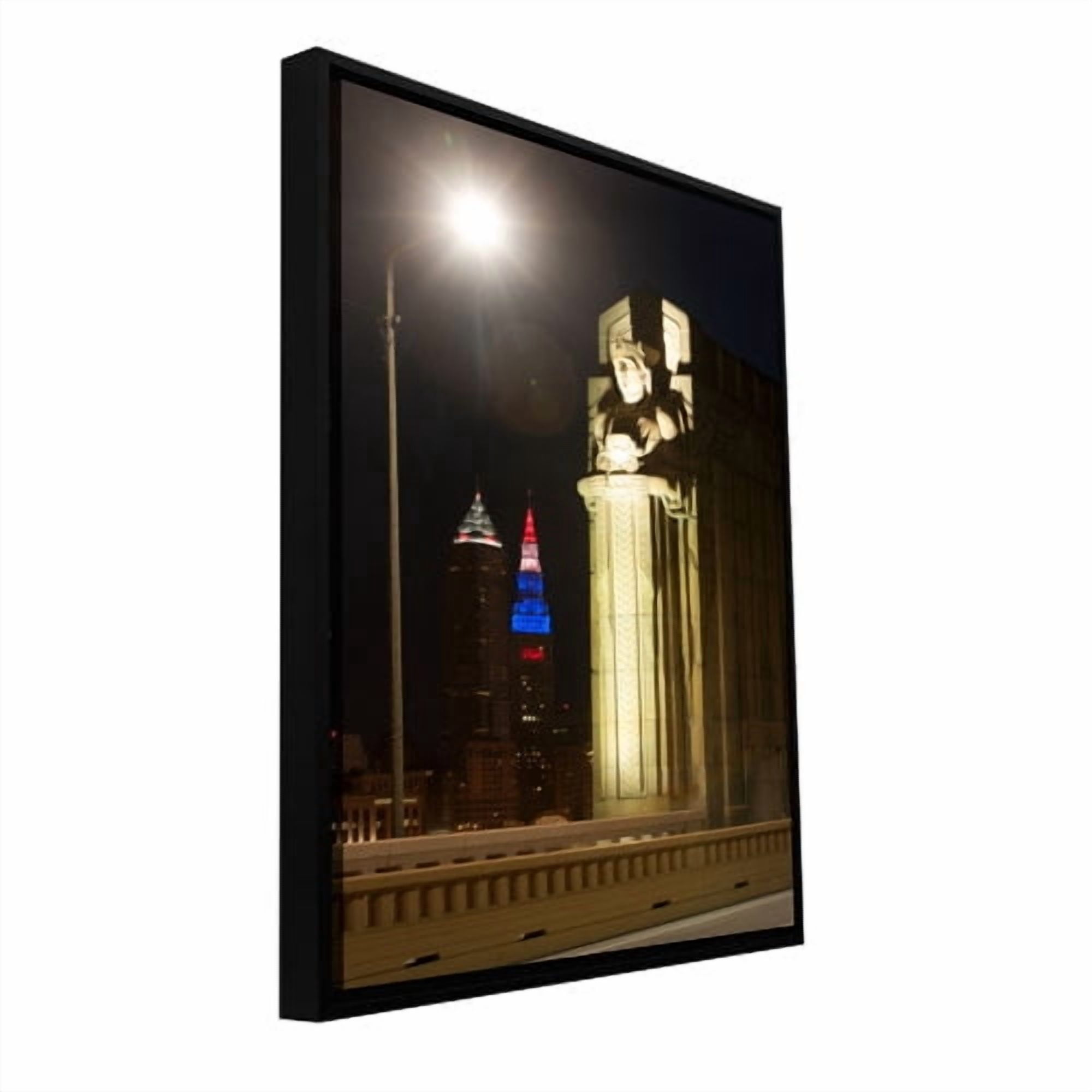 Cody York "Cleveland 6" Floater-Framed Gallery-Wrapped Canvas