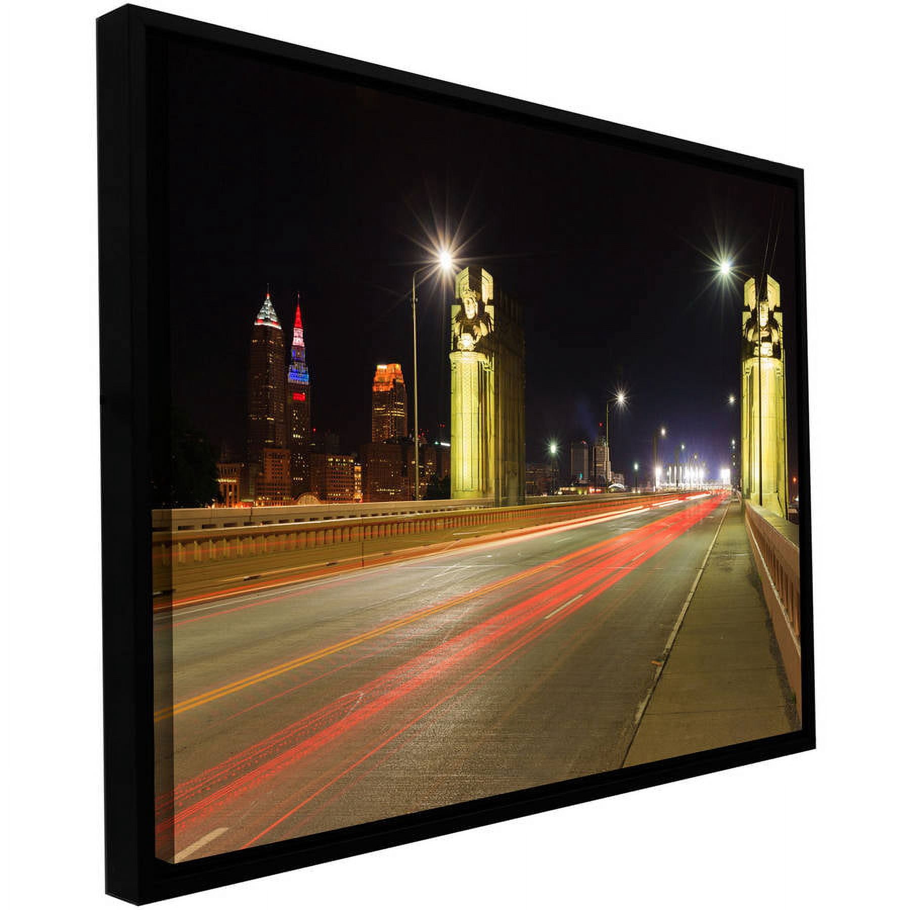 Cody York "Cleveland 7" Floater-Framed Gallery-Wrapped Canvas