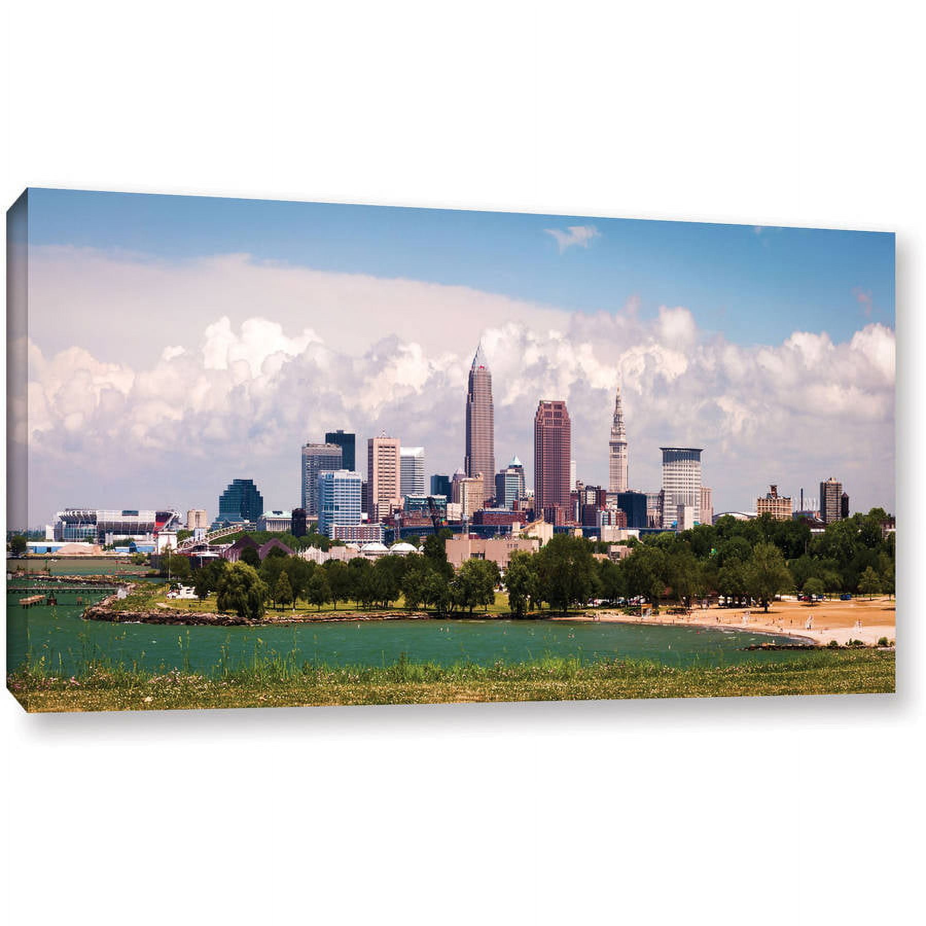 Cody York "Cleveland Pano 2" Gallery-Wrapped Canvas