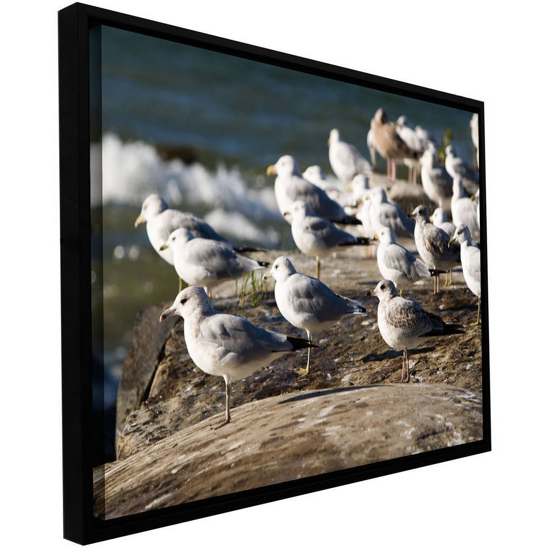 Cody York "Pigeons" Floater-Framed Gallery-Wrapped Canvas
