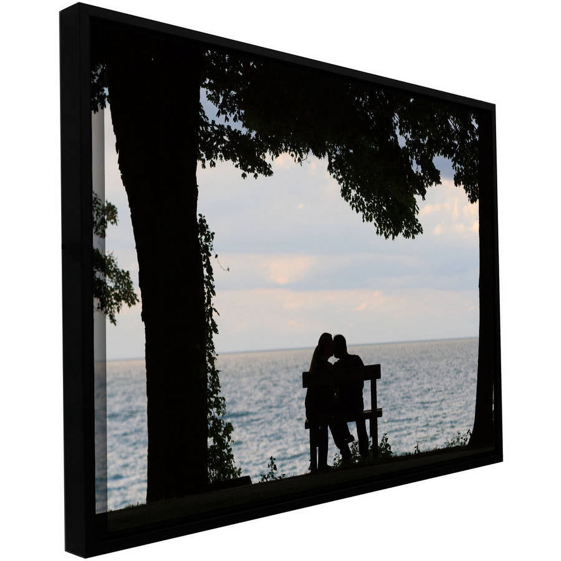 Cody York "Silhouette" Floater-Framed Gallery-Wrapped Canvas