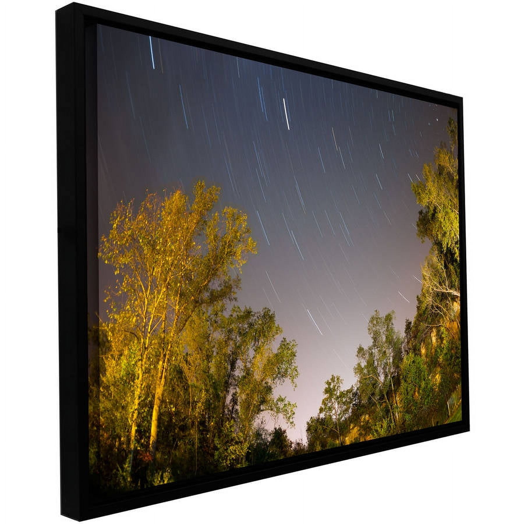 Cody York "Star Trails" Floater-Framed Gallery-Wrapped Canvas