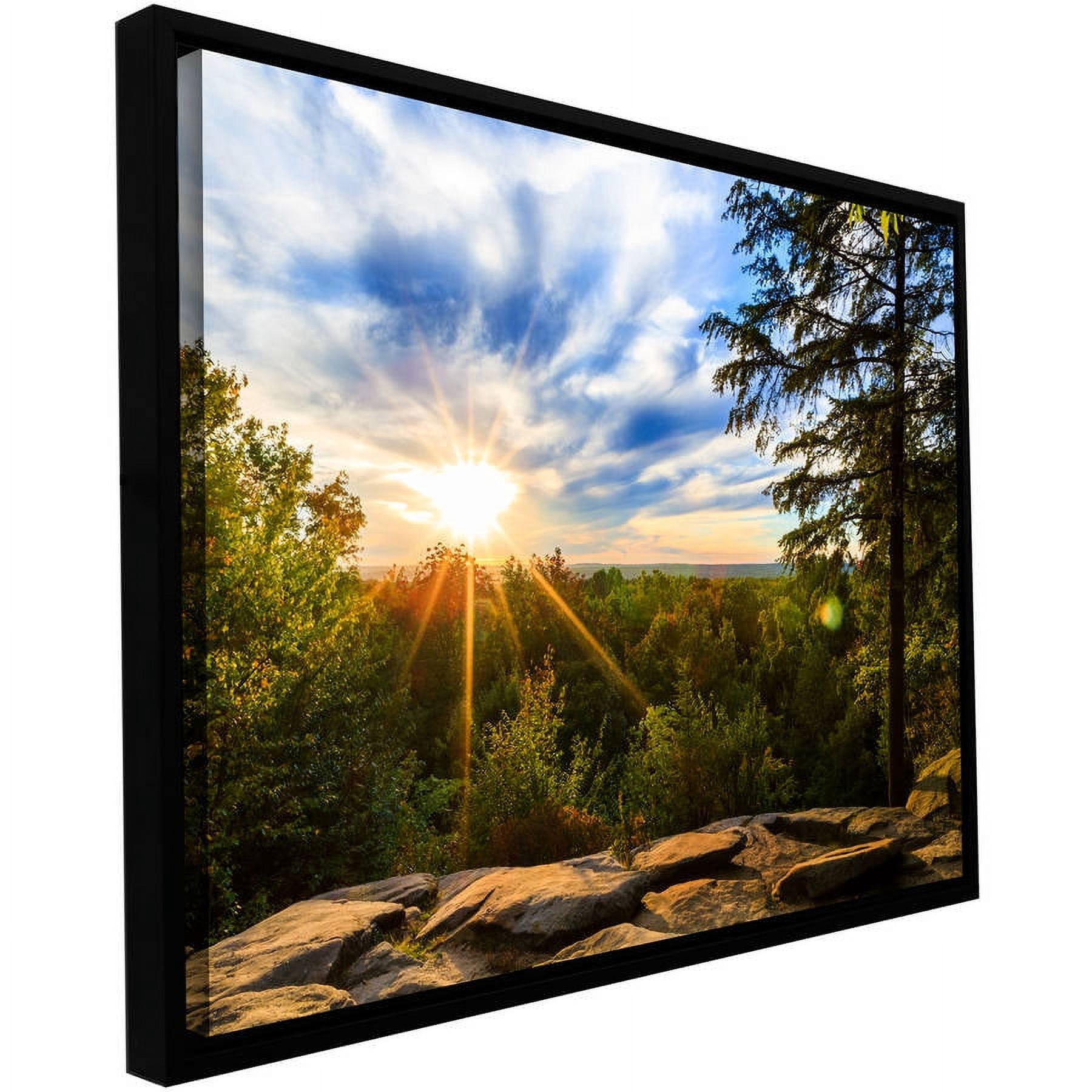 Cody York "Virginia Kendall 2" Floater-Framed Gallery-Wrapped Canvas