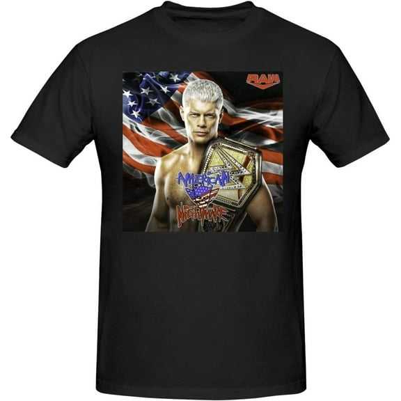 Cody and Rhodes Boys Mens T Shirts Short Sleeve T-Shirt for Men,Tees Shirts Tops