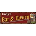 thumbnail image 1 of Cody's Bar and Tavern Red Chic Sign Man Cave Decor Gift 6x18 206180002047, 1 of 1
