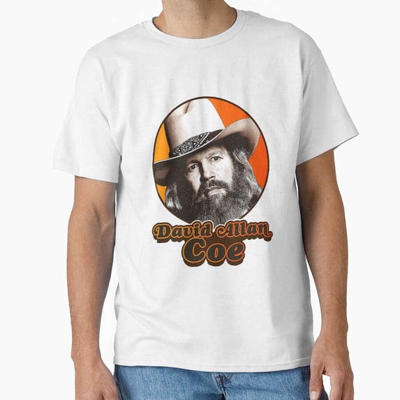 Coe Outlaw Country Rebel Musician Graphic T-Shirt - Walmart.com