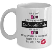 Coelacanth Fish Coffee Mug, Coelacanth Fish Gifts, Coelacanth Fish Gifts For Fish Lovers, Beautyful Coelacanth Fish Gifts, Birthday Christmas Basket gag Gift Idea