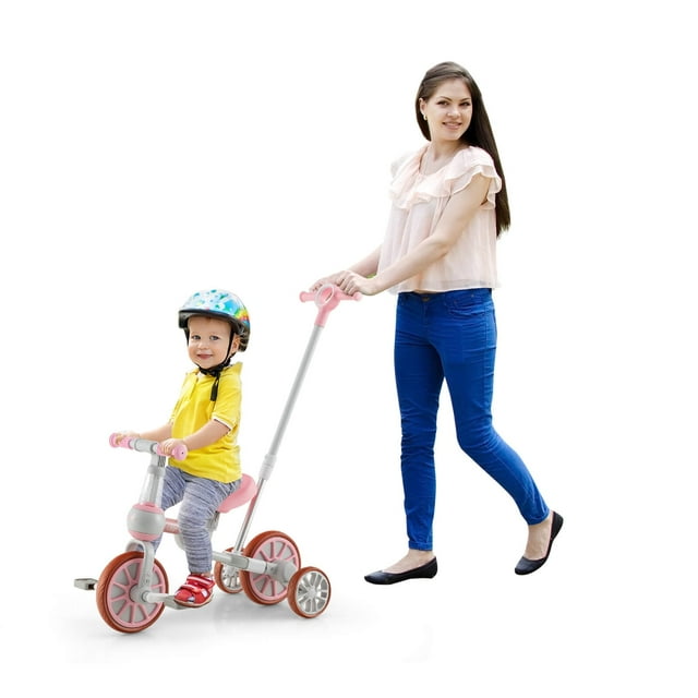 childs bike with parent handle