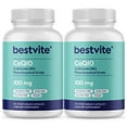 thumbnail image 1 of BESTVITE Coenzyme CoQ10 100mg  (240 Vegetarian Capsules) (2-Pack) Naturally Fermented - No Stearates - No Fillers - Vegan - Non GMO - Gluten Free, 1 of 7