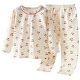 thumbnail image 1 of Coerni 2 Pieces Boys Pajamas Toddler Boys Girls Outfit Long Sleeve Cotton Pjs Kids Sleepwear Sets 12 Months-12 Years, 1 of 4