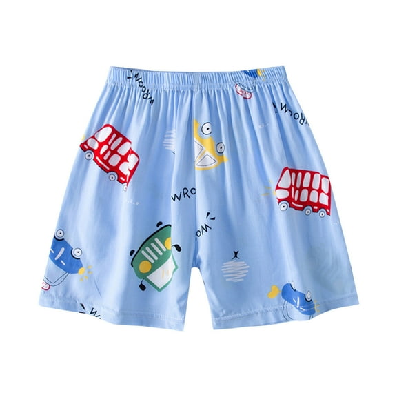 Coerni 5 Pairs of Pants Cartoon Prints Beach Kids Girls Bathing Suit Toddler Swim Shorts Boys Baby Boy Pants Pack