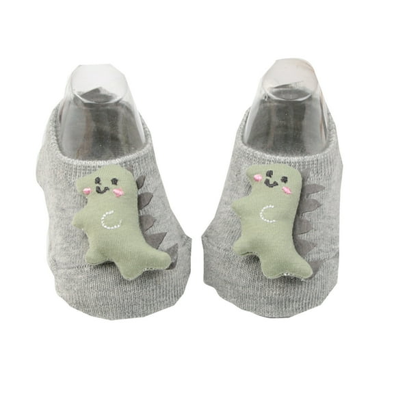 Coerni Babies Autumn Babys Floor Socks Thin Breathable Cool Cute Cartoon Socks Girls Boys Socks with Grips for Kids