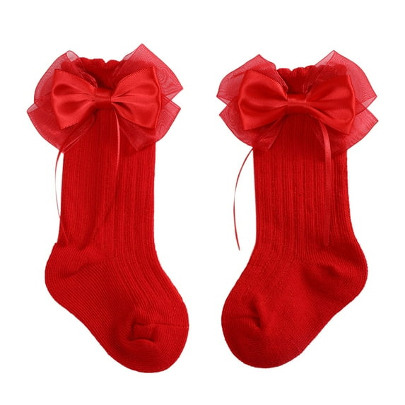 Coerni Baby Bow Socks Toddlers Boys Girls Children Kids Socks Toddler Shoes Socks Princess Socks Floor Socks Baby Winter Socks