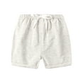 thumbnail image 1 of Coerni Baby Boys Beach Shorts Toddler Boys Shorts Summer Cotton Material Thin Five Point Pants Children'S Bottoms Shorts, 1 of 8