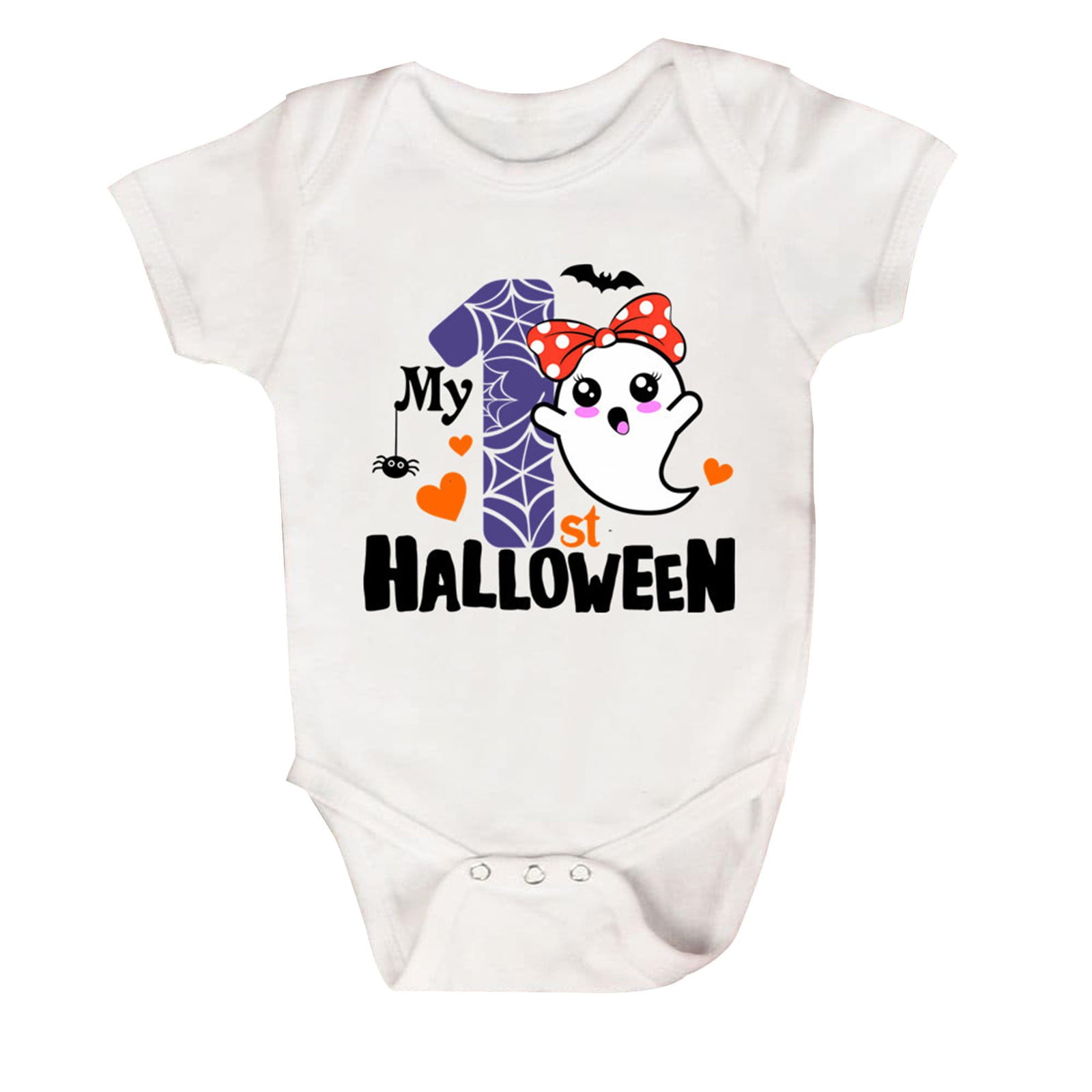 Coerni Baby Boys' Bodysuits, Girl Boy My 1st Halloween Outfit