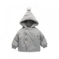 thumbnail image 1 of Coerni Baby Boys Girls Winter Coat Hooded Fleece Jacket Toddler Warm Lined Fall Winter Outerwear Snow Jackets for Kids, 1 of 9