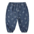 thumbnail image 1 of Coerni Baby Boys Harem Pants Children Toddler Baby Boys Girls Cute Cartoon Animals Print Jeans Soft Footed Pants, 1 of 3