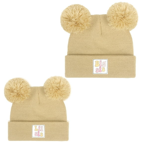 Coerni Baby Girl Hats Winter Cute Baby Beanie for Girls Boys Knit Baby Hats Warm New Born Toddler Beanie Knitted Baby Beanie Hat