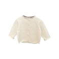 thumbnail image 1 of Coerni Baby Girls Knit Cardigan Button Down Long Sleeve Chunky Knitwear Crewneck Sweater Toddler Open Front Comfy Outerwear, 1 of 9