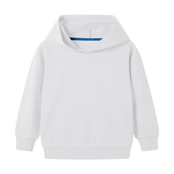 Coerni Baby Unisex Cotton Solid Hoodie Toddler Kid Boy Girl Solid Casual Hoodie Sweatershirt Pullover Winter Clothes