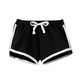 thumbnail image 1 of Coerni Toddler Baby Boys Shorts with Drawstring Solid Boys Summer Cotton Shorts Pull On Active Jogger Shorts for Boys, 1 of 5