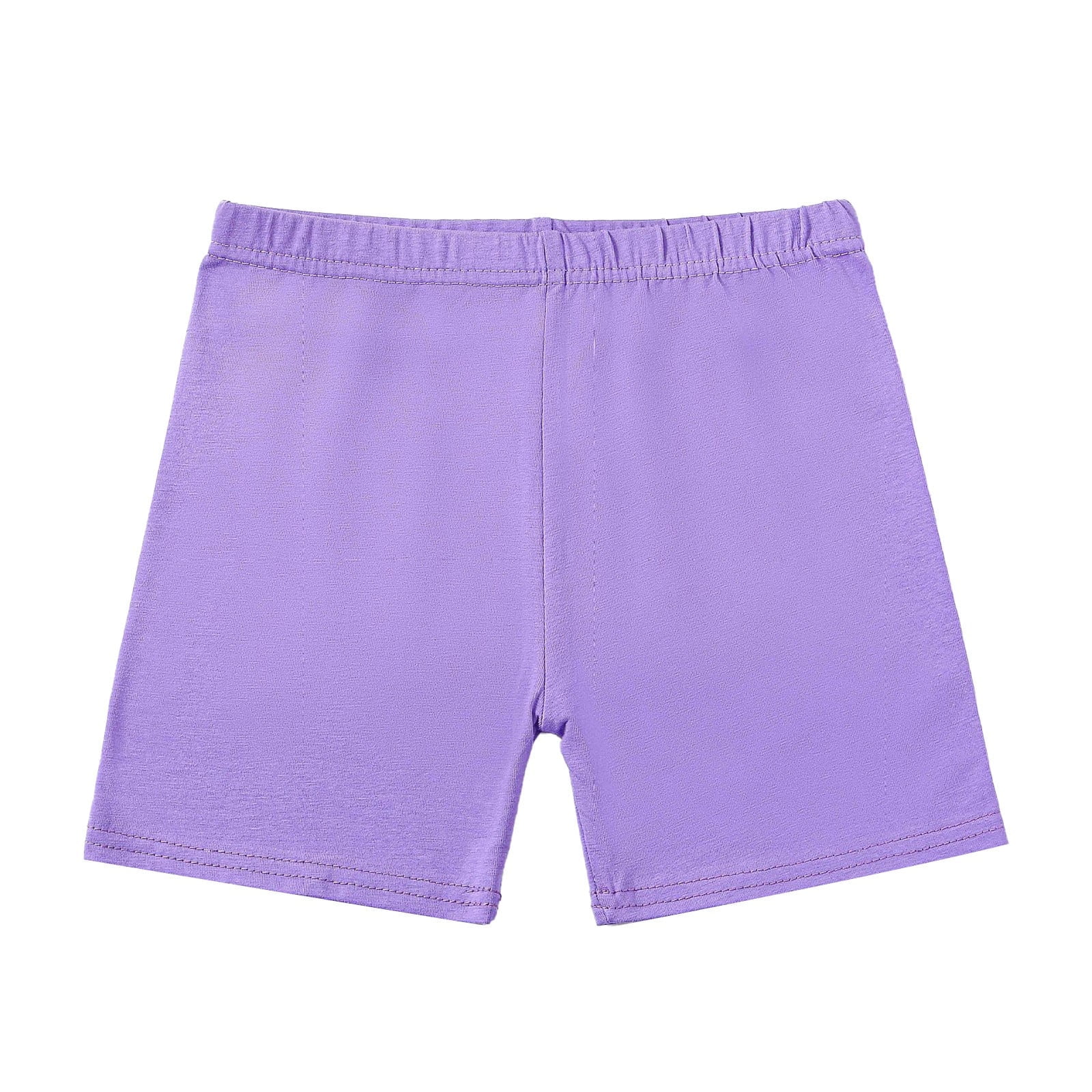 Coerni Big Kids Girls Solid Color Bike Shorts, Toddler Cartwheel Shorts