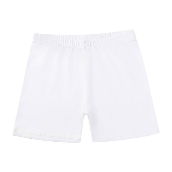 Coerni Big Kids Girls Solid Color Bike Shorts, Toddler Cartwheel Shorts, Dance Multi-Color Shorts for Gym Activewear
