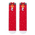 thumbnail image 1 of Coerni Boy Girl Knee High Cartoon Socks Toddler Kids Unisex Warm Thick Cotton Socks Santa Christmas Socks Long Stockings Girl Socks Size 2, 1 of 5