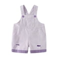 thumbnail image 1 of Coerni Boys & Girls Cross Suspenders Shorts Solid Cute Distressed Denim Short Overalls Toddler Kids Fashion Casual Shortalls Summer Outdoor, 1 of 3