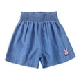 thumbnail image 1 of Coerni Boys Girls Cute Bunny Active Shorts Toddler Baby Causal Beach Shorts Unisex Summer Elastic Waist Jogger Shorts 1-6 Years, 1 of 4