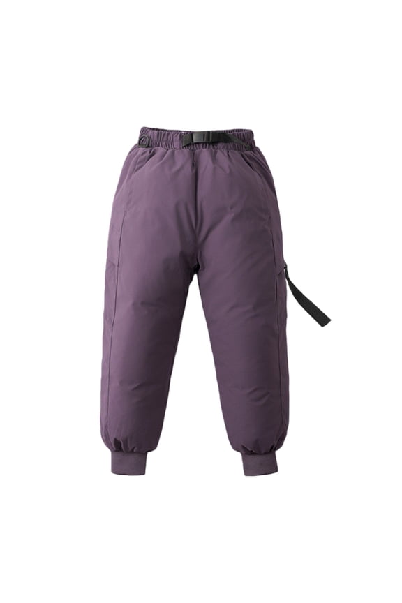 Coerni Boys Girls Insulated Snow Pants Water-Resistan𝐭 Ski Pant Adjustable Windproof Winter Warm Overalls Jogger Hiking Clothes