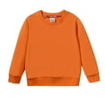 thumbnail image 1 of Coerni Boys Girls and Toddlers' Long Sleeve Sweatshirt Baby Kids Crewneck Pullover Blouse Solid Color Casual Sweat Shirts, 1 of 2
