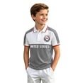 thumbnail image 1 of Coerni ﻿ Boys Polo Shirts 2026 Football Fans USA T-shirt Graphic Golf Collar Sweatshirt Summer Fashion Short Sleeve Tops for Kids, 1 of 4