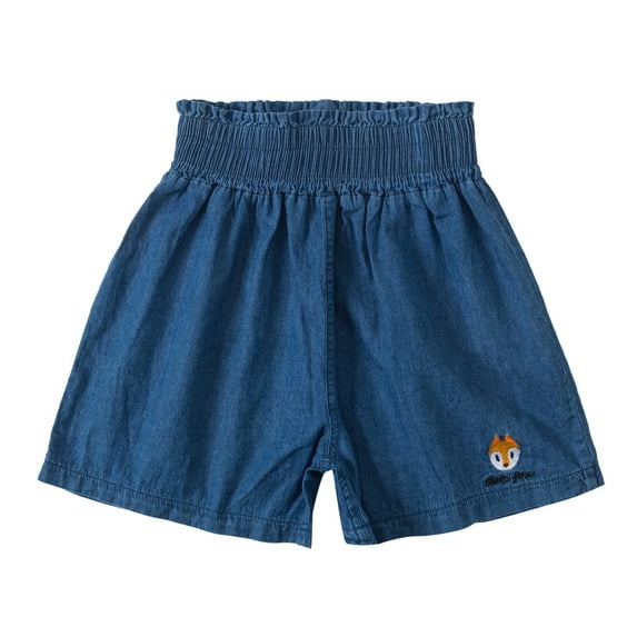 Coerni Bunny Shorts Girls 1 to 6 Years Toddler Kids Girls Boys Elastic Waist Casual Shorts Summer Pants Clothes