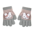 thumbnail image 1 of Coerni Comfortable Mittens for 3-6 Years Toddler Kid's Winter Gloves Children Stretchy Warm Gloves Boys Or Girls Knit Gloves, 1 of 5