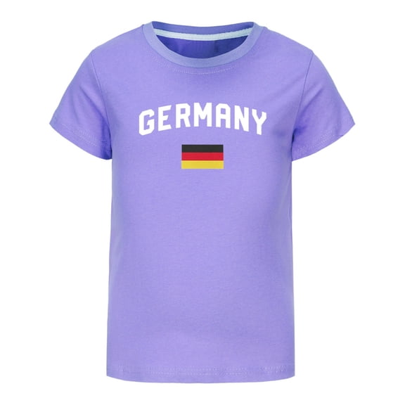 Coerni German Kids' T Shirt 2024 Soccer Trikot Girls' T Shirt Summer Casual Top Fashion Printed Shirt Sports Casual T Shirt for Teens Girls Shirts 5t