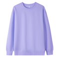 thumbnail image 1 of Coerni Girl's Sweatshirt Soft Cotton Long Sleeve Crewneck Tops Teen & Kids Spring Fall Casual Versatile Pullovers Minimal Solid, 1 of 4