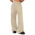 thumbnail image 1 of Coerni Girls Baggy Sweatpants Oversized Lounge Sweat Pants Kids Elastic Waist Straight Leg Open Bottom Athletic Softball Trousers, 1 of 9