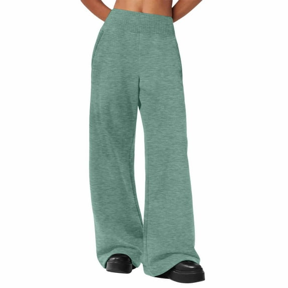 Coerni Girls Baggy Sweatpants Oversized Lounge Sweat Pants Kids Elastic Waist Straight Leg Open Bottom Athletic Softball Trousers